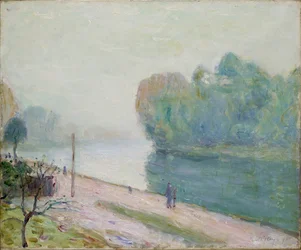 Un méandre de la rivière Loing