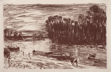 Bords du Loing, près de Saint-Mammès