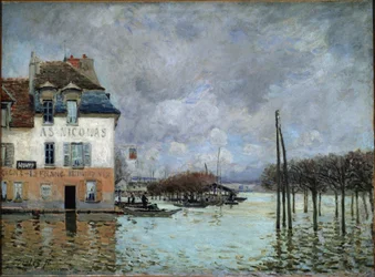 Inondation à Port-Marly
