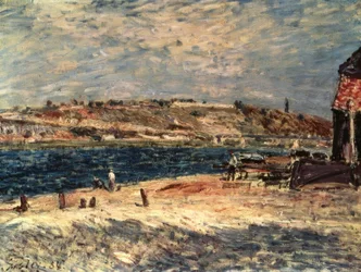 Rive à Saint-Mammes