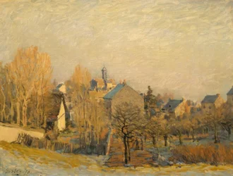 Givre à Louveciennes
