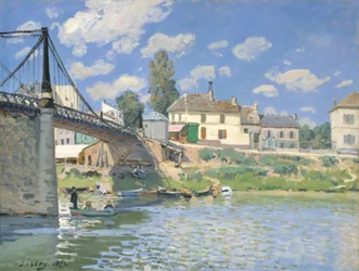 Le Pont à Villeneuve-la-Garenne