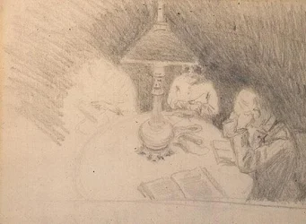 La Famille, vers 1880