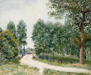 Le Chemin de Saint-Mammes, le matin, 1890