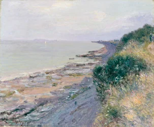 La falaise à Penarth, soir, marée basse, 1897