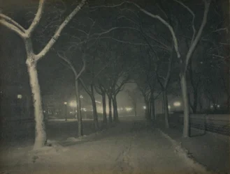 Une nuit glaciale, New York, 1898