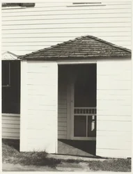 Porte de la cuisine, Lake George, 1934