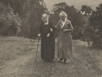 Hedwig Stieglitz et Katherine Herzig, Lake George