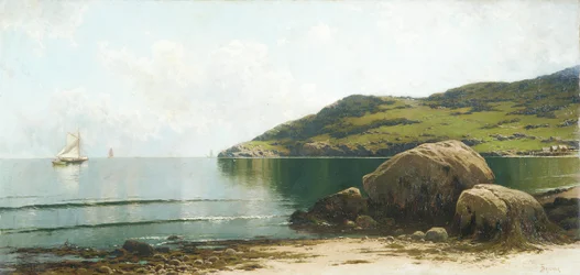 Paysage marin, vers 1895