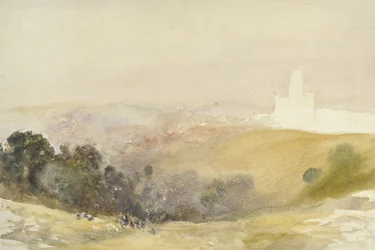 Durham depuis les Red Hills, 1880-86