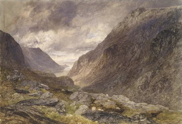 Le Col de Llanberis, c.1853