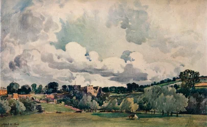 Château de Ludlow, vers 1880
