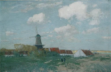Village sur la dune