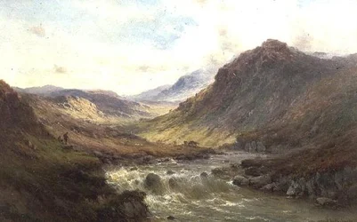 Les chutes à Invergarry, Glen Till
