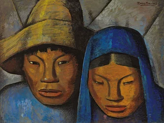 Le couple en bleu, c.1930