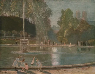 La Fontaine, fin 19e-début 20e siècle, vers 1930