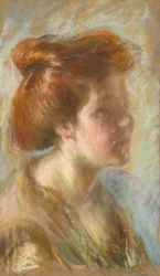 Fille aux cheveux de Titien