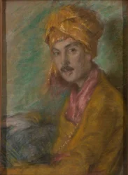 Turban en or