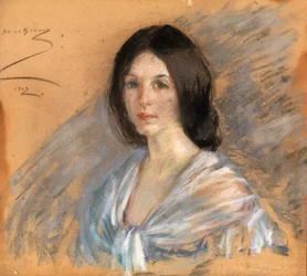 Jaqueline avec Fichu