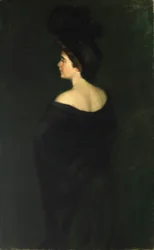 Laura en noir