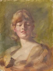 Étude de tête, vers 1926