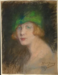 Le chapeau vert