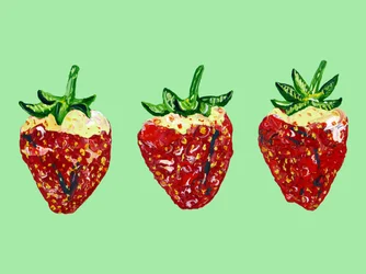Des fraises d