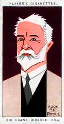 Sir Francis Bernard Dicksee, peintre britannique, 1926