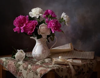 Pivoines et partitions