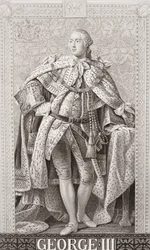 George III (1738-1820) de `Illustrations of English and Scottish History