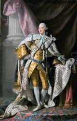 Portrait du roi George III (1738-1820), roi d