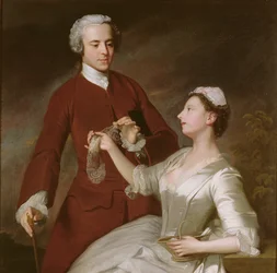 Portrait de Sir Edward et Lady Turner, 1740