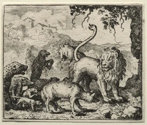 Renard le goupil : Première plainte du loup
