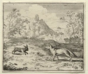 Renart le goupil : Renart et le lapin