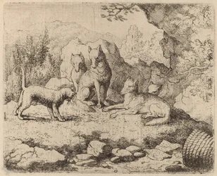 Le Chat envoyé comme messager, probablement vers 1645-1656
