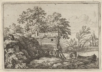 La Cabane du pêcheur, 17ème siècle