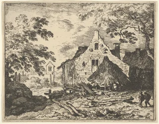 La grange à foin avec toit mobile