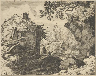 La Hutte de Paille Vue de Derrière, 17ème siècle