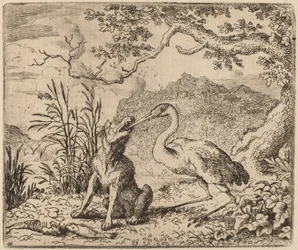 Le Loup et la Grue