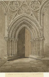 Cathédrale de Lichfield - Porte Ouest