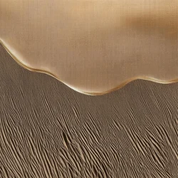 Flux de sable doré
