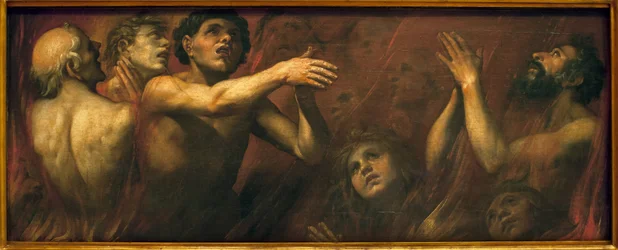 Âmes du purgatoire. Peinture d