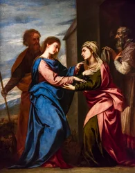 La Visitation, vers 1655 (huile sur toile)