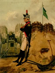 Alexander Hamilton (1757-1804) en uniforme de l