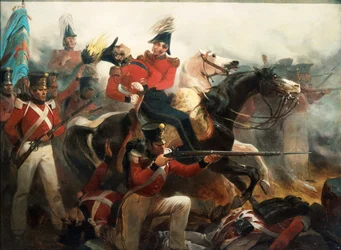 Mort du général Ross à la bataille de Baltimore, 12 septembre 1814