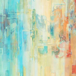 Flux de couleurs abstrait
