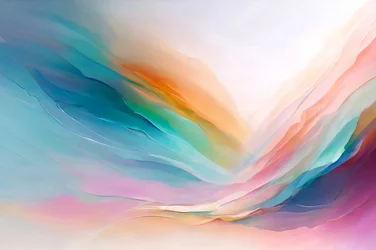 Des ondulations pastel de rêve