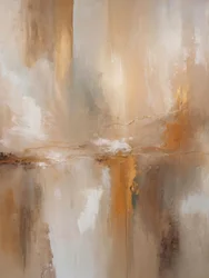 Flux abstrait doré