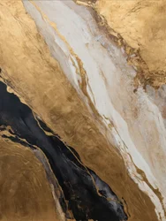 Le flux de marbre doré