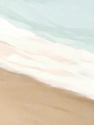 Boucles souples façon plage